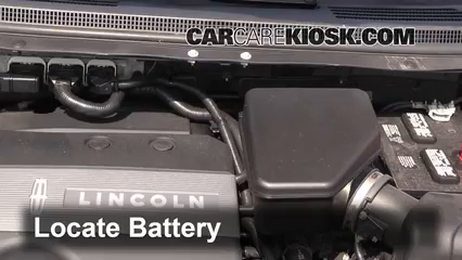 2011 Lincoln MKX 3.7L V6 Battery Jumpstart